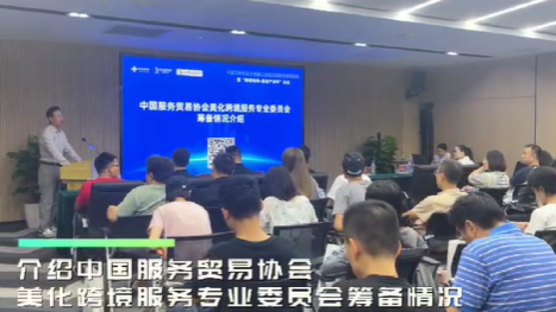 中國(guó)服務(wù)貿(mào)易協(xié)會(huì)美化跨境服務(wù)委員會(huì)籌備會(huì)暨“跨境電商+美妝產(chǎn)業(yè)帶”論壇